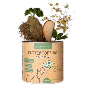 Hunderunde Futtertopping Zahn & Maul