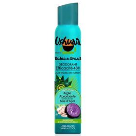 Ushuaïa - 48h Deodorant Spray - Absorbierende Tonerde und Acai-Beere