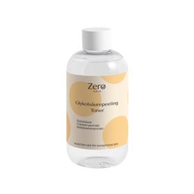 Zero Skin Glykolsäurepeeling Toner, glättend erneuernd für alle Hauttypen