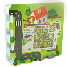 ToyToyToy Puzzlematte Stadtstraße 9 teilig 3007