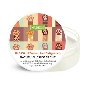 NADEOS Natürliche Deocreme Fusserl