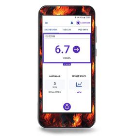 Diasticker® Omnipod 5 Sticker "Fire"