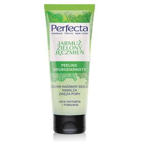 Perfecta Oczyszczanie Peeling grobkörnigen Grünkohl und grüne Gerste