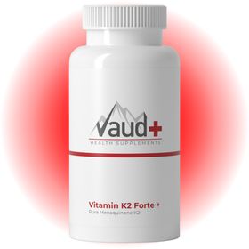 Vaud® Vitamin K2 Kapseln | K2 MK7 hochdosiert 180 mcg | 60 Kapseln