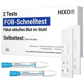 HIXO FOB Schnelltest - Darmkrebstest Früherkennung