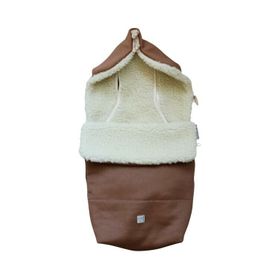KAISER Kinderwagen Fußsack Lotte Wolle (Loden) burro