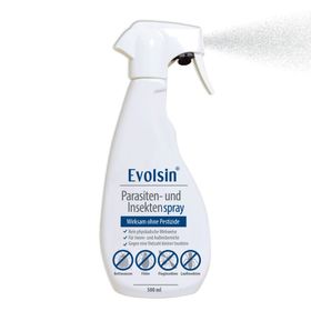 Evolsin® Parasiten- und Insektenspray - Wirksam ohne Pestizide - Für Innen- und Außenbereiche