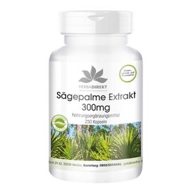 SÄGEPALME EXTRAKT 300 mg Kapseln