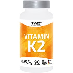 TNT Vitamin K2, hilft bei Aufnahme und Verarbeitung von Calcium für stärkere Knochen