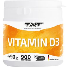 TNT Vitamin D3, als Pulver mit Dosierlöffel zum selber dosieren