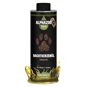 ALPHAZOO Premium Nachtkerzenöl 500ml I Ausgelistet