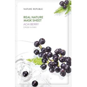 NATURE REPUBLIC Real Nature Acai Berry Sheet Face mask