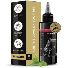 Peticare Spezial-Mittel für Pferde bei Sommerekzem Dermatitis Ekzem