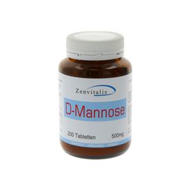 Zenvitalis D-Mannose 500mg – Mannose Tabletten, 200 Stück