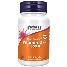 Now Foods, Vitamin D3 Depot, 5.000IU, Cholecalciferol, Weichkapseln