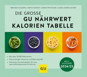 GU Die große GU Nährwert-Kalorien-Tabelle 2024/25