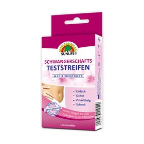 SUNLIFE® Schwangerschafts-Teststreifen hCG Stick