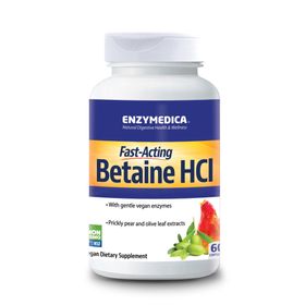 Enzymedica, Betaine HCI, 600mg, Kapseln
