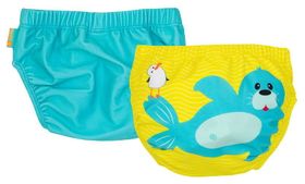 Zoocchini Badewindel 2er-Set Gr. Sydney die Robbe Gr. L