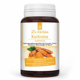 Dr. Ehrlichs Kurkuma Kapseln mit Calcium