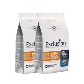 Exclusion Metabolic & Mobility Schwein & Hanf Doppelpack für Hunde