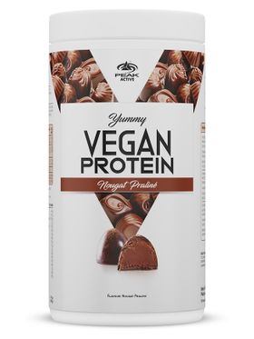 PEAK Yummy Vegan Protein - Geschmack Nougat Praliné