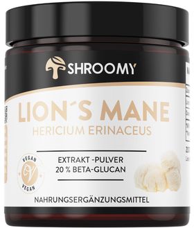 SHROOMY Lions Mane Extrakt Pulver