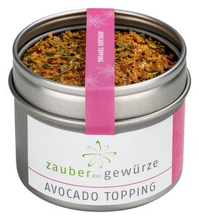 Zauber der Gewürze Avocado Topping