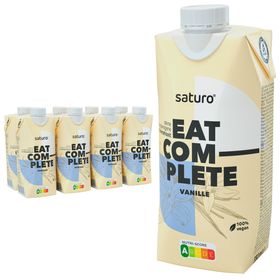 Saturo Trinknahrung Vegan Vanille | Astronautennahrung Mit Protein | Trinkmahlzeit Mit Nährstoffen