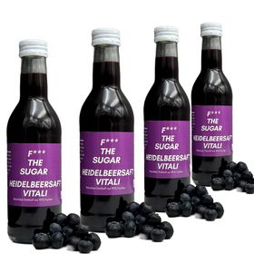 F*** THE SUGAR Vitali Heidlbeerdirektsaft Bundle