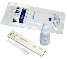 möLab RightSign HIV Schnelltest, HIV Test, Aids Test, für Vollblut, Serum + Plasma