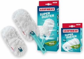 Leifheit SUPERDUSTER mit Ersatzbezug Reinigungsset 41255