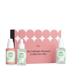 Zero Skin Ultimate Renewal Collection Box, hydratisierend und glättend für trockene Haut