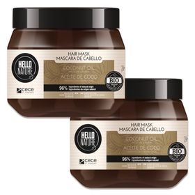 Hello Nature Haarmaske mit Kokosöl Haarpflege  Bio Vegan