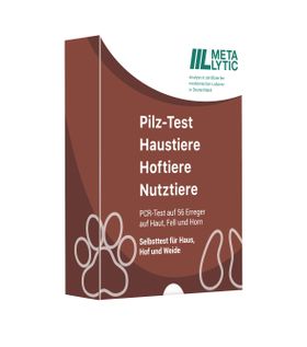 MetaLytic Pilz Test für Tiere (Hautpilz, Pfotenpilz und Hufpilz)