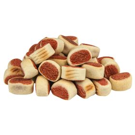 Schecker Hundekekse - Schlemmer Rollies mit Lachsfüllung