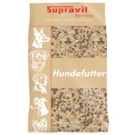 Supravit Flockenmix für Hunde - schmackhafte Flockenmischung - optimale Ergänzung