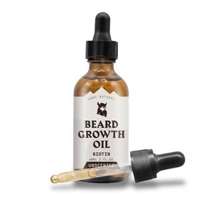 Striking Viking Bartwuchsöl Biotin für Herren – Duftfrei