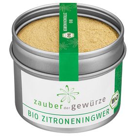 Zauber der Gewürze Bio Zitroneningwer