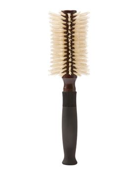 Christophe Robin Pre-curved blowdry hairbrush 10 rows 100% natural boar-bristle & wood