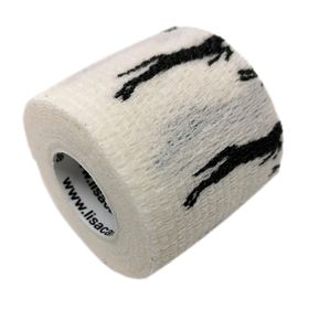 LisaCare selbstklebender Verband - Pferde Weiß - 5cm x 4,5cm