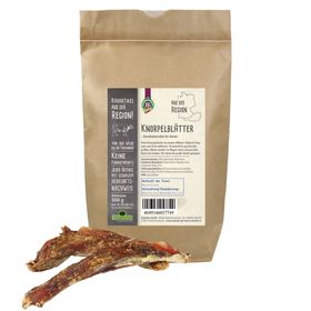Schecker Knorpelblätter Hundefutter - Dörrfleisch - Kausnack
