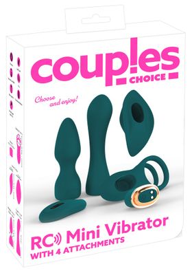 Couples Choice - Toy Set - 5-teiliges Vibrator-Set mit Fernbedienung