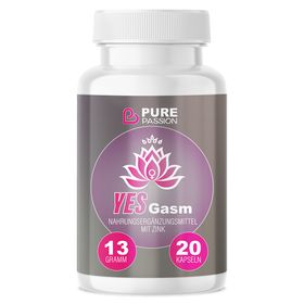 Pure Passion® | YesGasm Kapseln | Aphrodisiakum für Frauen