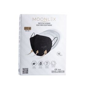 Moonlex FFP2 Maske 5-lagig einzeln verpackt - Made in Europe