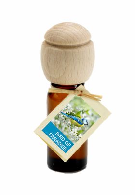 Traumduft Piccolino Bird of Paradise Duftöl – Handgefertigt, ätherische Öle, Buchenholzverschluss