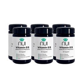NUI Vitamin D3&K2 5.000IE mit Magnesium