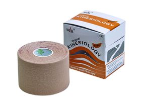 NASARA® Kinesiologie Tape 5 m, Beige