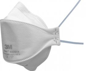 3M Aura 9320D+ FFP2 Atemschutz-Maske + Gratis BLT Desinfektionsmittel