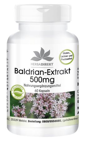 BALDRIAN-EXTRAKT 500 mg Kapseln